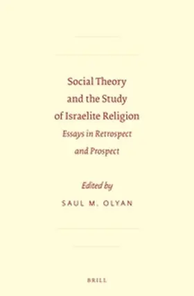 Olyan |  Social Theory and the Study of Israelite Religion | Buch |  Sack Fachmedien
