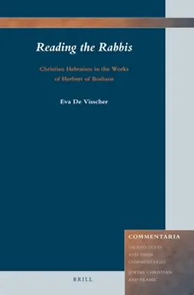 De Visscher |  Reading the Rabbis | Buch |  Sack Fachmedien