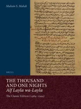 Mahdi |  The Thousand and One Nights (Alf Layla wa-Layla) (2 vols.) | Buch |  Sack Fachmedien