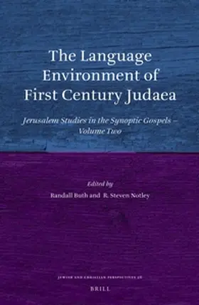 Buth / Notley |  The Language Environment of First Century Judaea | Buch |  Sack Fachmedien