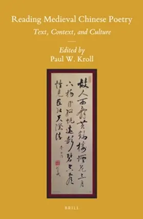  Reading Medieval Chinese Poetry | Buch |  Sack Fachmedien