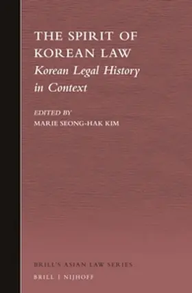 Kim |  The Spirit of Korean Law | Buch |  Sack Fachmedien