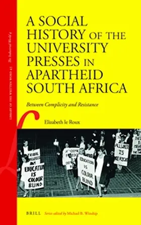 Roux |  A Social History of the University Presses in Apartheid South Africa | Buch |  Sack Fachmedien