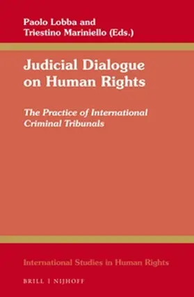 Lobba / Mariniello |  Judicial Dialogue on Human Rights | Buch |  Sack Fachmedien