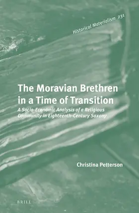 Petterson |  The Moravian Brethren in a Time of Transition | Buch |  Sack Fachmedien