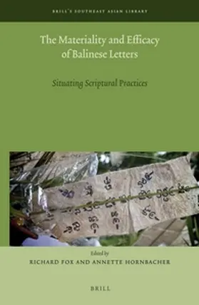  The Materiality and Efficacy of Balinese Letters | Buch |  Sack Fachmedien