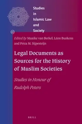  Legal Documents as Sources for the History of Muslim Societies | Buch |  Sack Fachmedien