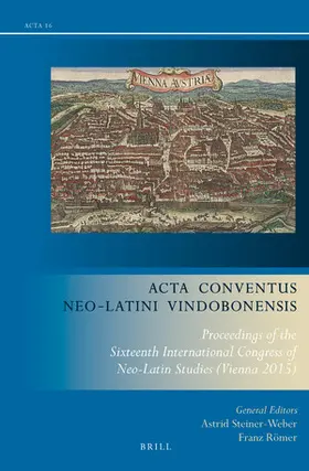 Steiner-Weber / Römer |  ACTA Conventus Neo-Latini Vindobonensis | Buch |  Sack Fachmedien