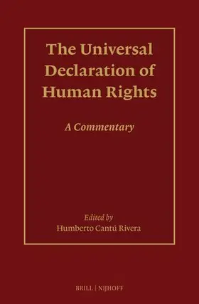 Cantú Rivera | The Universal Declaration of Human Rights | Buch | 978-90-04-36512-4 | sack.de