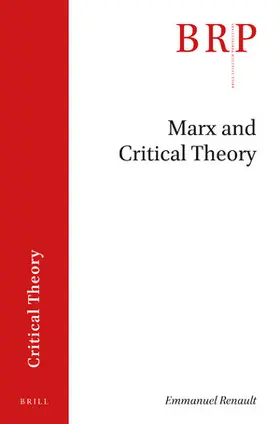 Renault |  Marx and Critical Theory | Buch |  Sack Fachmedien