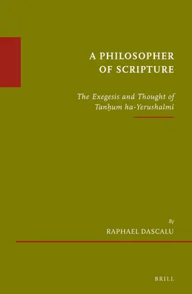 Dascalu |  A Philosopher of Scripture | Buch |  Sack Fachmedien