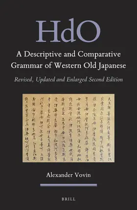 Vovin | A Descriptive and Comparative Grammar of Western Old Japanese (2 Vols) | Buch | 978-90-04-42211-7 | sack.de