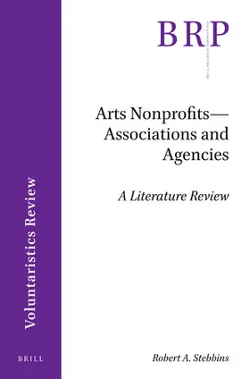 Stebbins |  Arts Nonprofits--Associations and Agencies | Buch |  Sack Fachmedien