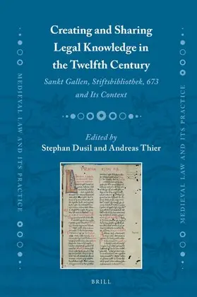  Creating and Sharing Legal Knowledge in the Twelfth Century | Buch |  Sack Fachmedien