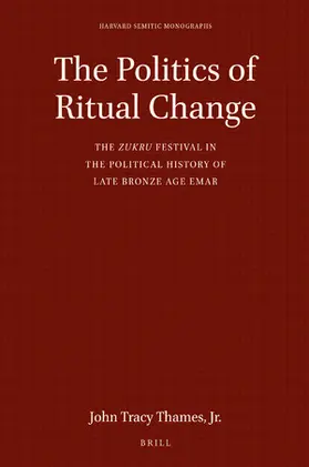 Thames, Jr. |  The Politics of Ritual Change | Buch |  Sack Fachmedien