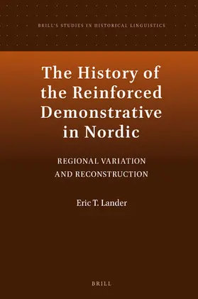 Lander |  The History of the Reinforced Demonstrative in Nordic | Buch |  Sack Fachmedien