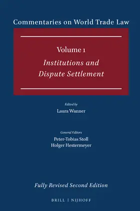 Commentaries on World Trade Law: Volume 1 | Buch | 978-90-04-43687-9 | sack.de