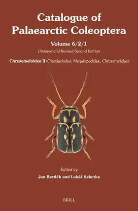  Chrysomeloidea II (Orsodacnidae, Megalopodidae, Chrysomelidae) - Part 1 | Buch |  Sack Fachmedien