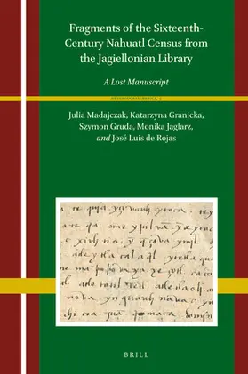 Madajczak / Granicka / Gruda |  Fragments of the Sixteenth-Century Nahuatl Census from the Jagiellonian Library | Buch |  Sack Fachmedien