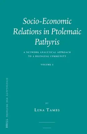 Tambs |  Socio-economic Relations in Ptolemaic Pathyris | Buch |  Sack Fachmedien