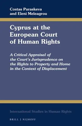 Paraskeva / Meleagrou |  Cyprus at the European Court of Human Rights | Buch |  Sack Fachmedien
