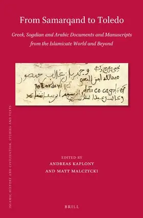  From Samarqand to Toledo | Buch |  Sack Fachmedien