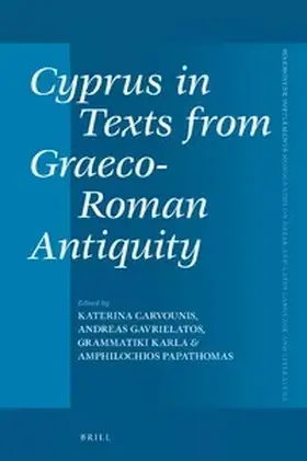 Cyprus in Texts from Graeco-Roman Antiquity | Buch |  Sack Fachmedien