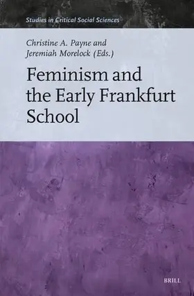  Feminism and the Early Frankfurt School | Buch |  Sack Fachmedien