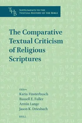  The Comparative Textual Criticism of Religious Scriptures | Buch |  Sack Fachmedien