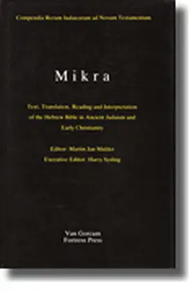 Mulder |  The Literature of the Jewish People in the Period of the Second Temple and the Talmud, Volume 1 Mikra | Buch |  Sack Fachmedien