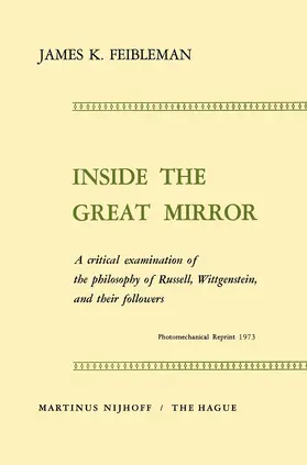 Feibleman | Inside the Great Mirror | Buch | 978-90-247-0045-5 | www2.sack.de