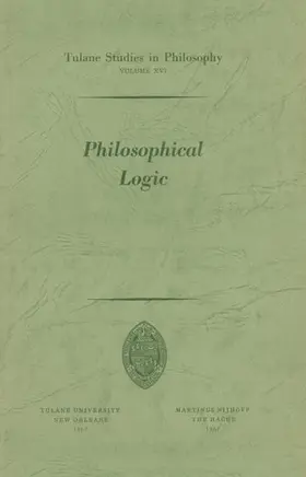 Arrington / Sallis / Burkholder |  Philosophical Logic | Buch |  Sack Fachmedien