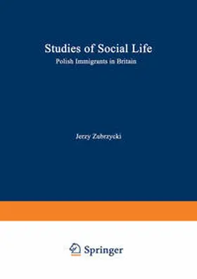 Zubrzycki |  Polish Immigrants in Britain | Buch |  Sack Fachmedien