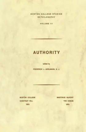 Adelmann |  Authority | Buch |  Sack Fachmedien