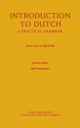 Shetter |  Introduction to Dutch | Buch |  Sack Fachmedien