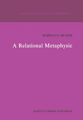 Oliver |  A Relational Metaphysic | Buch |  Sack Fachmedien