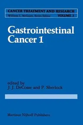 DeCosse / Sherlock |  Gastrointestinal Cancer 1 | Buch |  Sack Fachmedien