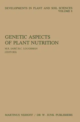 Saric / Loughman |  Genetic Aspects of Plant Nutrition | Buch |  Sack Fachmedien