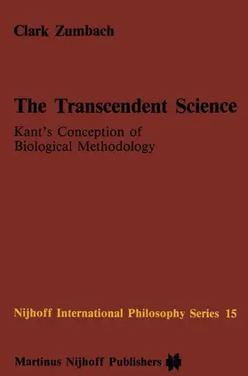 Zumbach |  The Transcendent Science | Buch |  Sack Fachmedien