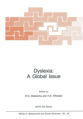Malatesha / Whitaker |  Dyslexia: A Global Issue | Buch |  Sack Fachmedien