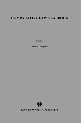 Campbell |  Campbell Comparative Law Yearbook | Buch |  Sack Fachmedien