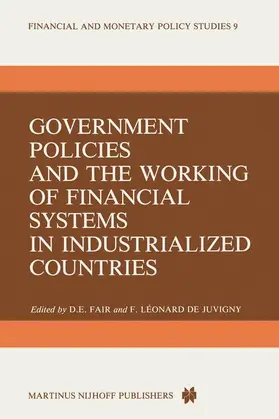 Fair |  Government Policies and the Working of Financial Systems in Industrialized Countries | Buch |  Sack Fachmedien