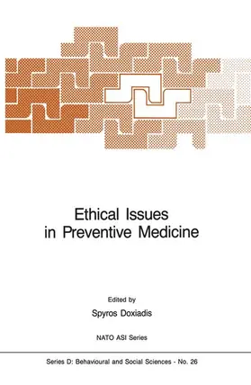 Doxiadis |  Ethical Issues in Preventive Medicine | Buch |  Sack Fachmedien