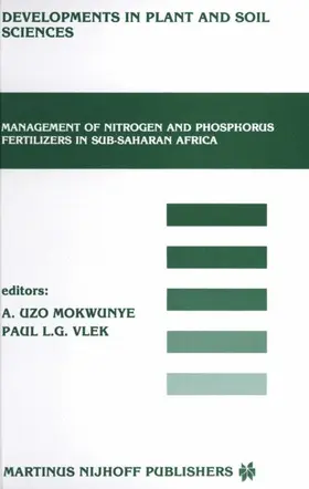 Vlek / Mokwunye |  Management of Nitrogen and Phosphorus Fertilizers in Sub-Saharan Africa | Buch |  Sack Fachmedien