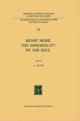 Jacob |  Henry More. The Immortality of the Soul | Buch |  Sack Fachmedien