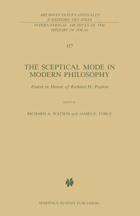 Watson / Force |  The Sceptical Mode in Modern Philosophy | Buch |  Sack Fachmedien