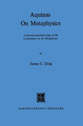 Doig |  Aquinas on Metaphysics | Buch |  Sack Fachmedien