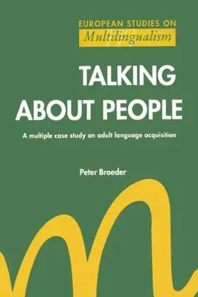 Broeder |  Talking About People; A Multip | Buch |  Sack Fachmedien