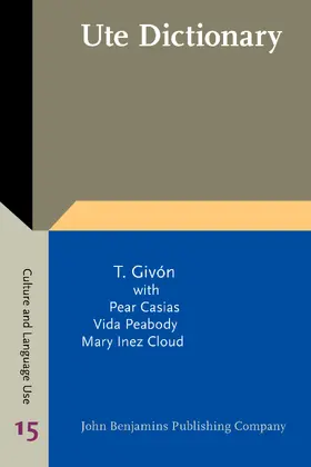 Givón |  Ute Dictionary | Buch |  Sack Fachmedien