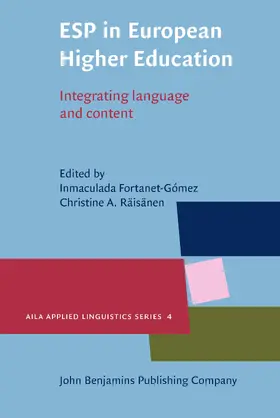 Fortanet-Gómez / Räisänen |  ESP in European Higher Education | Buch |  Sack Fachmedien